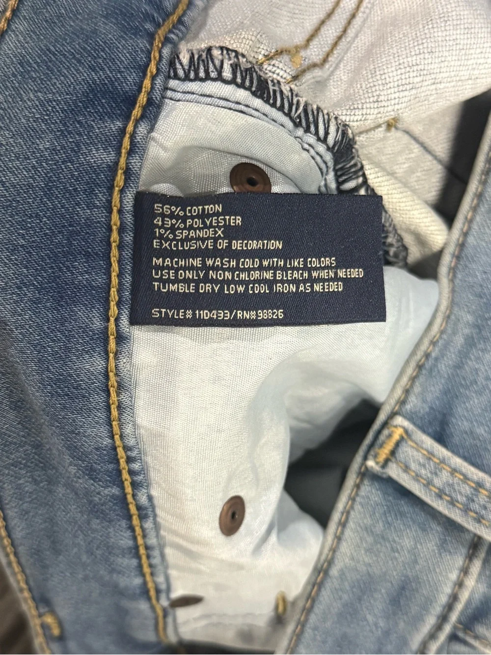 NWT Men’s U.S. Polo Assn Slim Straight Jeans 32x32 Blue Luxury Performance